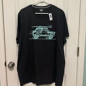 Old Navy Mens tshirt with jeep graphic